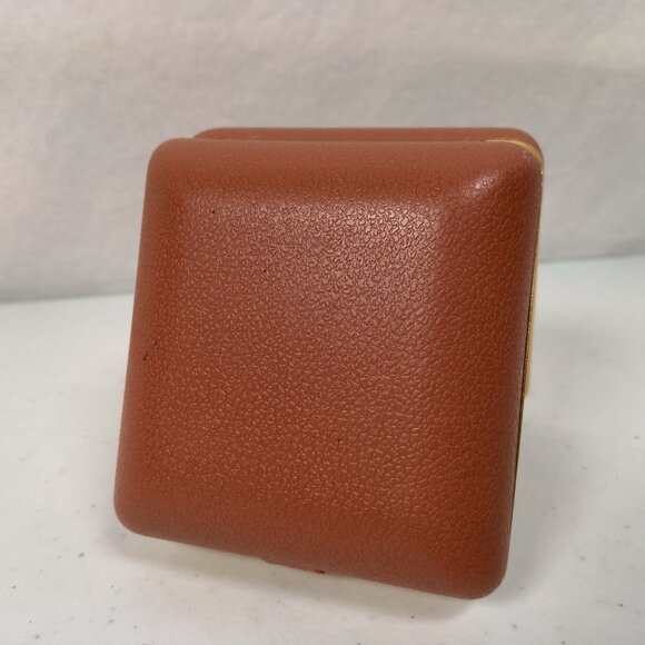 Vintage Seth Thomas Alarm Clock Travel Size Foldable Brown Plastic Case Glowing - Picture 11 of 16